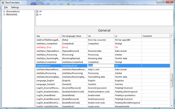 ResxTranslator screenshot 2