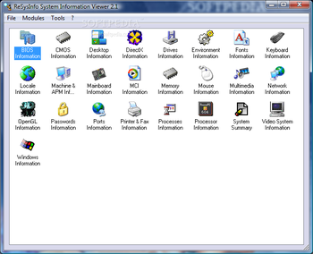 ReSysInfo screenshot