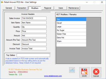 Retail Answer POS Lite screenshot 8