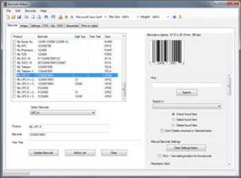 Retail Barcode Maker Pro screenshot