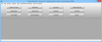 Retail Boss POS screenshot
