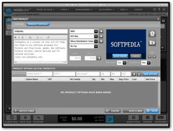 RetailPoint screenshot 2