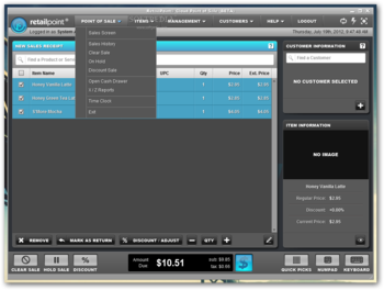 RetailPoint screenshot 3