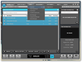RetailPoint screenshot 4