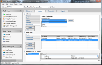 Retina Network Security Scanner screenshot 6