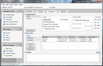 Retina Network Security Scanner screenshot 8