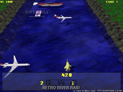 Retro River Raid screenshot 2