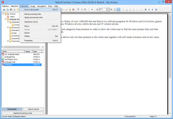 RetSoft Archive Home Office screenshot 3