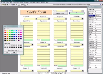 Returnable Forms System screenshot