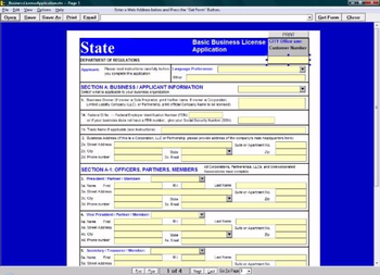 Returnable Forms System screenshot 2