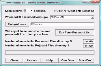 Returnable Forms System screenshot 3