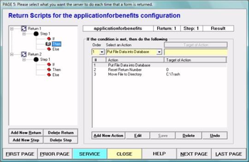 Returnable Forms System screenshot 4