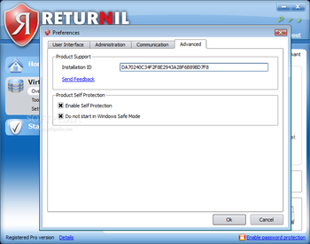 Returnil Virtual System Pro 2011 screenshot 10