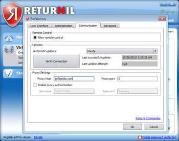 Returnil Virtual System Pro 2011 screenshot 9