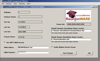 Reunionware Management Software screenshot 6