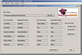 Reunionware Management Software screenshot 7