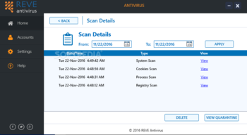 REVE Antivirus screenshot 12