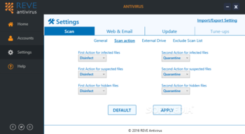 REVE Antivirus screenshot 13