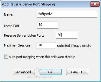 Reverse Port Forwarding Wizard screenshot