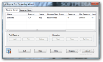 Reverse Port Forwarding Wizard screenshot 2