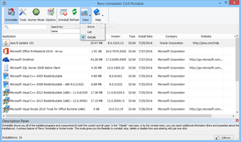 Revo Uninstaller Portable screenshot 2