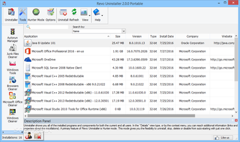 Revo Uninstaller Portable screenshot 3