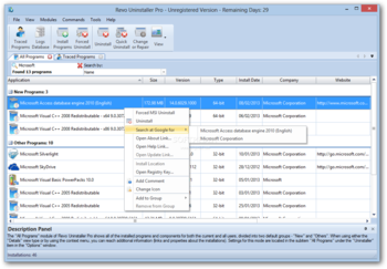 Revo Uninstaller Pro screenshot 3
