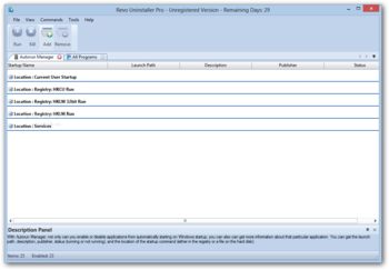 Revo Uninstaller Pro screenshot 8