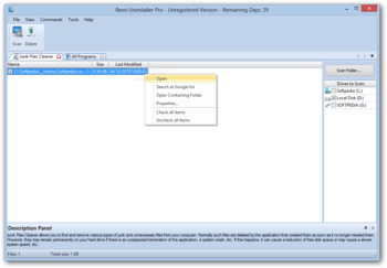 Revo Uninstaller Pro screenshot 9