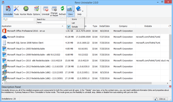 Revo Uninstaller screenshot 2