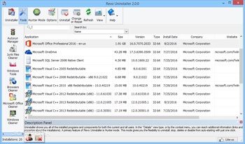 Revo Uninstaller screenshot 3