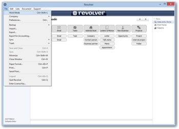 Revolver Office screenshot 13