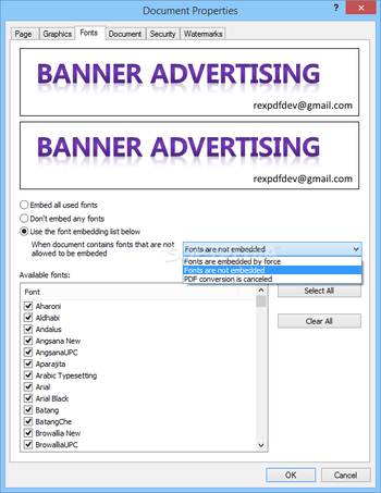 RexPDF screenshot 5