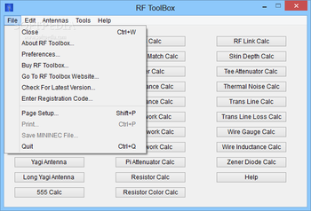 RF Toolbox screenshot 2