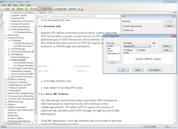 RFC Assistant screenshot