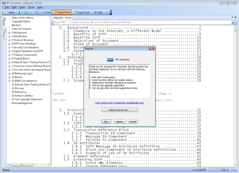 RFC Assistant screenshot 4