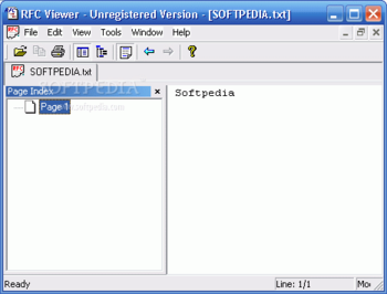 RFC Viewer screenshot