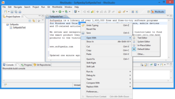 RhoStudio screenshot 2