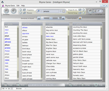 Rhyme Genie screenshot