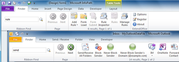 Ribbon Finder for Office Enterprise 2010 screenshot 3