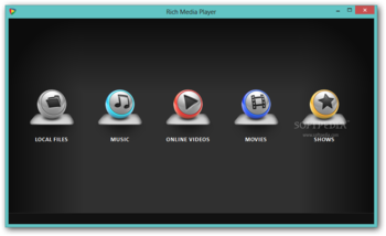 Rich Media Player screenshot