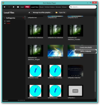 Rich Media Player screenshot 2