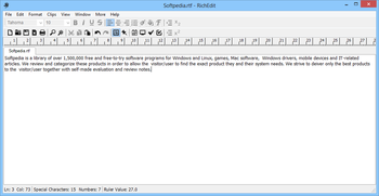 RichEdit screenshot