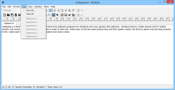RichEdit screenshot 5