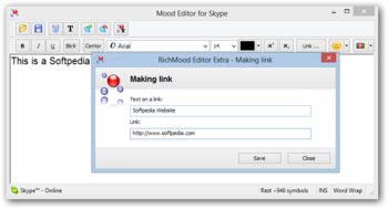 RichMood Editor for Skype screenshot 2