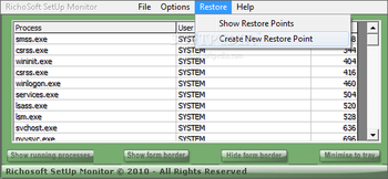 RichoSoft SetUp Monitor screenshot 2