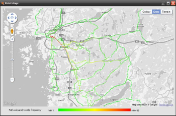RideViewer screenshot 2