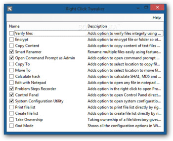 Right Click Enhancer Portable screenshot 2