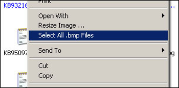 Right Click File Selector  screenshot