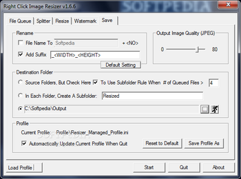 Right Click Image Resizer screenshot 5